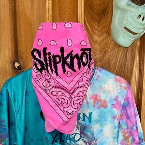 Slipknot Hot Pink Bandana OS
